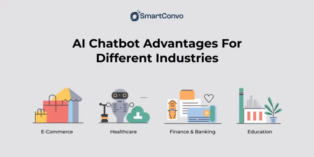 AI Chatbot Advantages for Different Industries