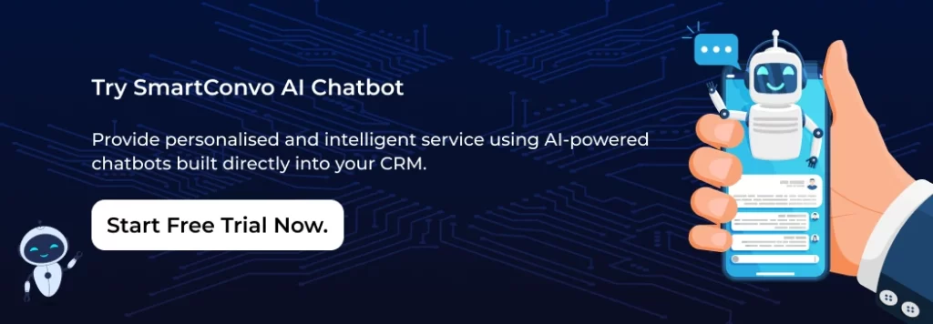 Try smartconvo ai chatbot