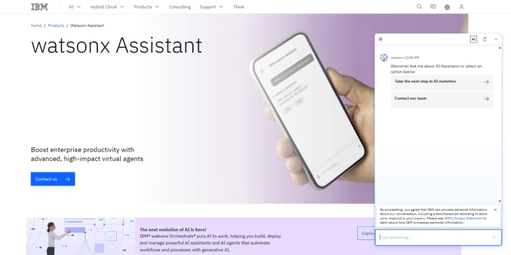 IBM Watson Assistant